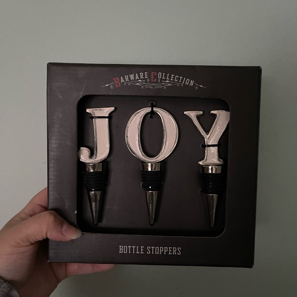 Barwear Collection JOY lettering Bottle Stoppers - Picture 2 of 4